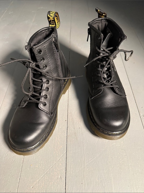 Dr. Martens Other - Dr. Martens Black Kids Lace-Up Combat Boots 1460